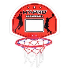 Hy-Pro Basketball Hoop Set Backboard Net Indoor Wall Mount