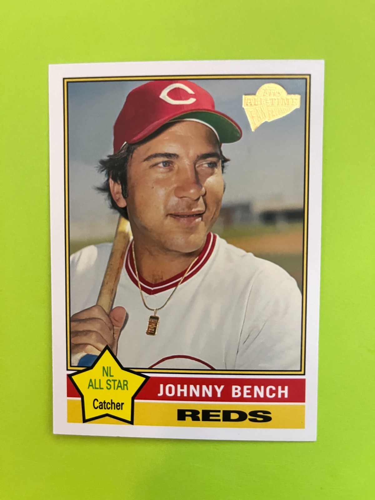 2004 Topps Fan Favorites #80 Johnny Bench Cincinnati Reds NrMt