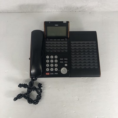 WOOD GRAIN NEC TELEPHONE: ITL-24D-1 (BK) TEL + DCL-60-1 (BK) CONSOLE