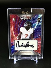 2023 Wild Card American Metallix Dontay Demus Jr Rookie Autograph /6. rookie card picture