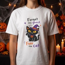 Halloween T-Shirt Forget the Ghost Fear the C...