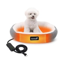 Indoor Heated Cat Bed, Heated Pets Bed for Indoor Cats Kitten Small Dogs Pupp...