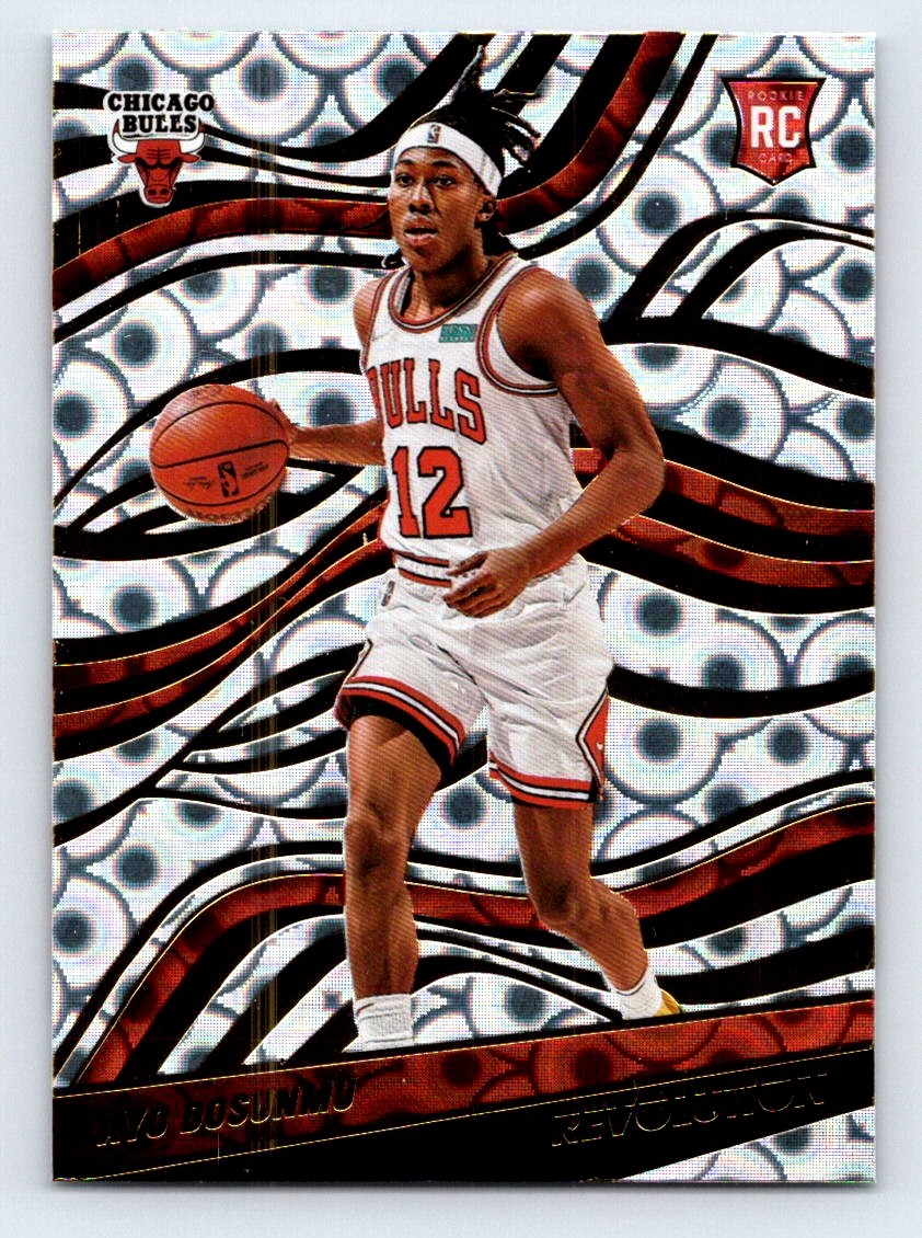 2021 22 Panini Revolution AYO DOSUNMU RC Groove Parallel #119