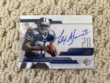 2008 Upper Deck SP Authentic Felix Jones Rookie Auto Dallas Cowboys On Card . rookie card picture