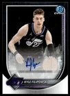 2025-26 Bowman Chrome Autographs Kyle Filipowski Auto Utah Jazz #BCA-KF