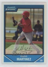 2007 Bowman Chrome Prospects Refractor 215/500 Michael Martinez #BC203 sh7