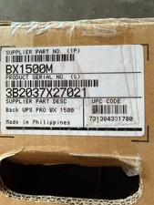 APC BX1500M Back-UPS Pro 1500VA 900 Watt 10 Out Uninterruptible Power Supply NEW