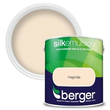 Berger Silk Walls & Ceilings Emulsion Paint 2.5L Smooth finish All colors Silk