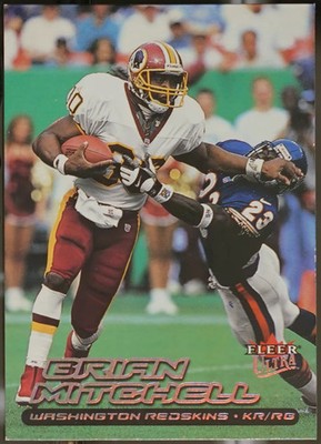 2000 Ultra #93 Brian Mitchell Football EX