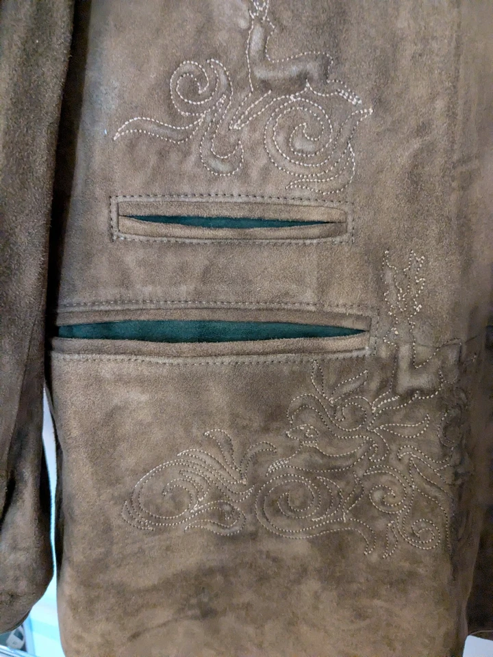 Janker: MEINDL Original Lederjanker, Gr. 40, braun - Bild 2 von 4