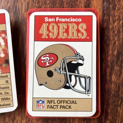 Top Trumps San Francisco 49ers Rice Montana Ace American Football NFL Fact Pack