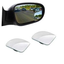 Blind Spot Mirror, HD Glass Frameless Convex Rear View Mirrors, 2PCS Sector