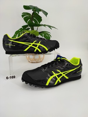 Asics Kids Hyper LD 5 Black Running Shoes With Spikes Size 6.5Y US