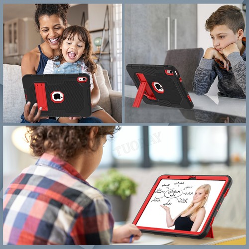 For iPad Air 11" 13" M3 2025 11th 10th 9th 8th Pro Mini Silikon Stand Cover Case - Picture 74 of 96