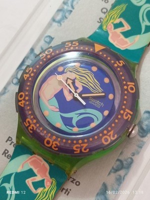 SWATCH SCUBA 1993 SAILOR'S JOY SDG100 TOP FUNKTIONSTÜCHTIG