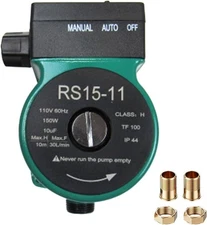 Cast Iron Circulation Pump Green Color DM15-110