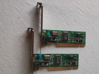 2 Netzwerk Karten REALTEK RTL8139D 10/100MBPS PCI 05 01G0448 03 1xRJ45 STANDARD