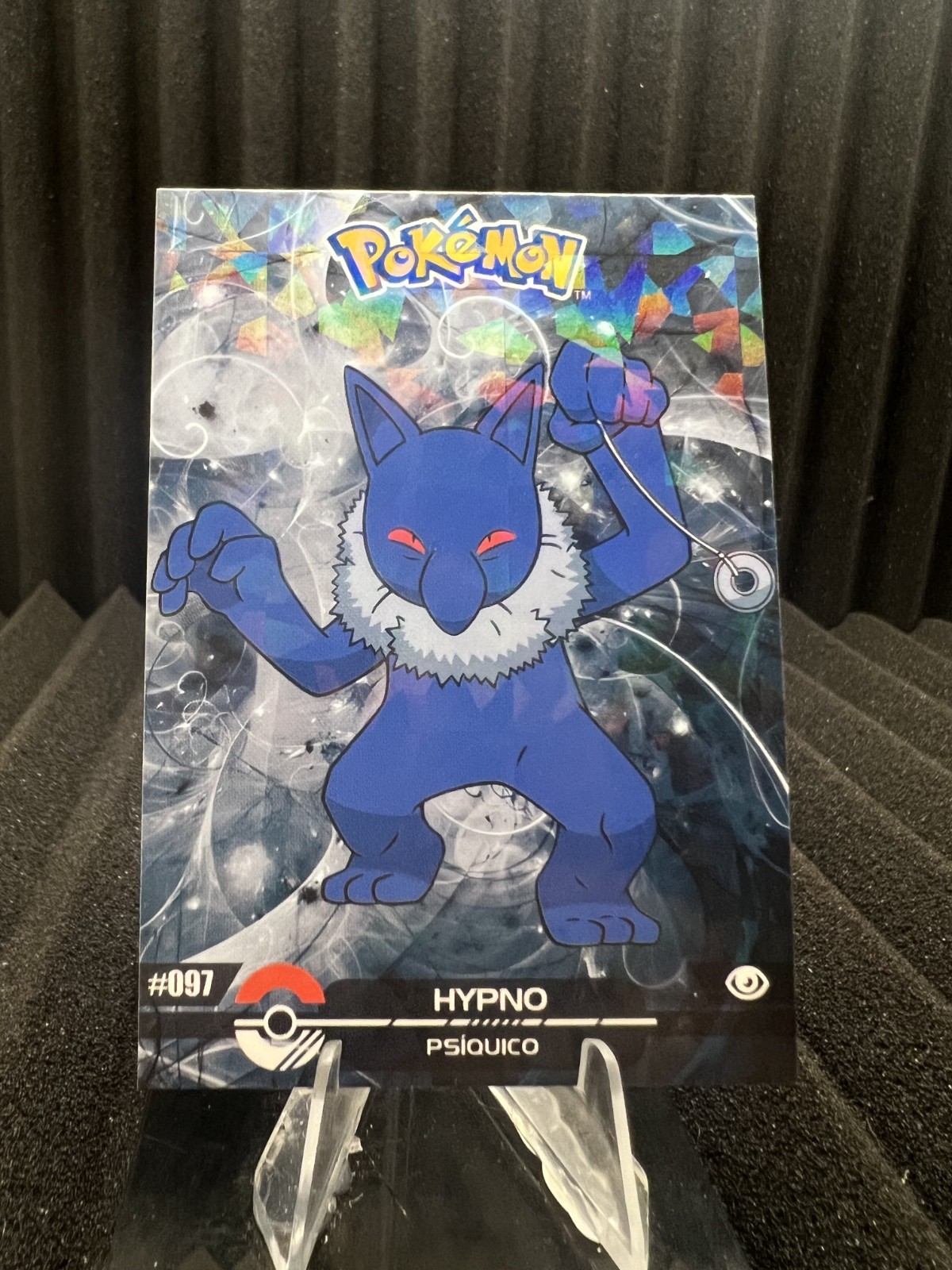 Hypno #97 - Cracked Ice Holo - Crystal Dark Black 2025 - Pokemon Card