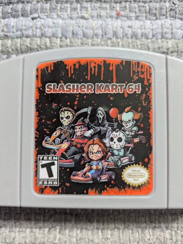 Slasher Kart 64 V3 Final Latest Version English Game For N64 *PAL Version* UK - Image 3 of 4