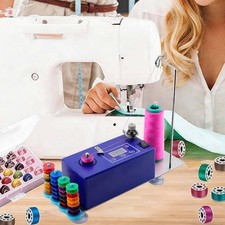 Automatic Bobbin Winder Portable with Spool Thread Stand Winding Machine for