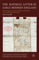J. Daybell | The Material Letter In Early Modern England | Taschenbuch (2012)