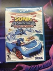 Sonic & All-Stars Racing Transformed BONUS EDITION (Nintendo Wii U, 2012)