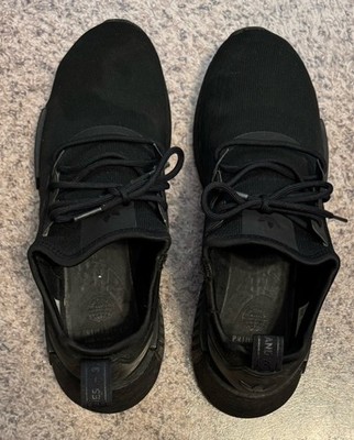 Adidas NMD R1 Primeblue, GZ9256, Triple Black, Men's Running Shoes