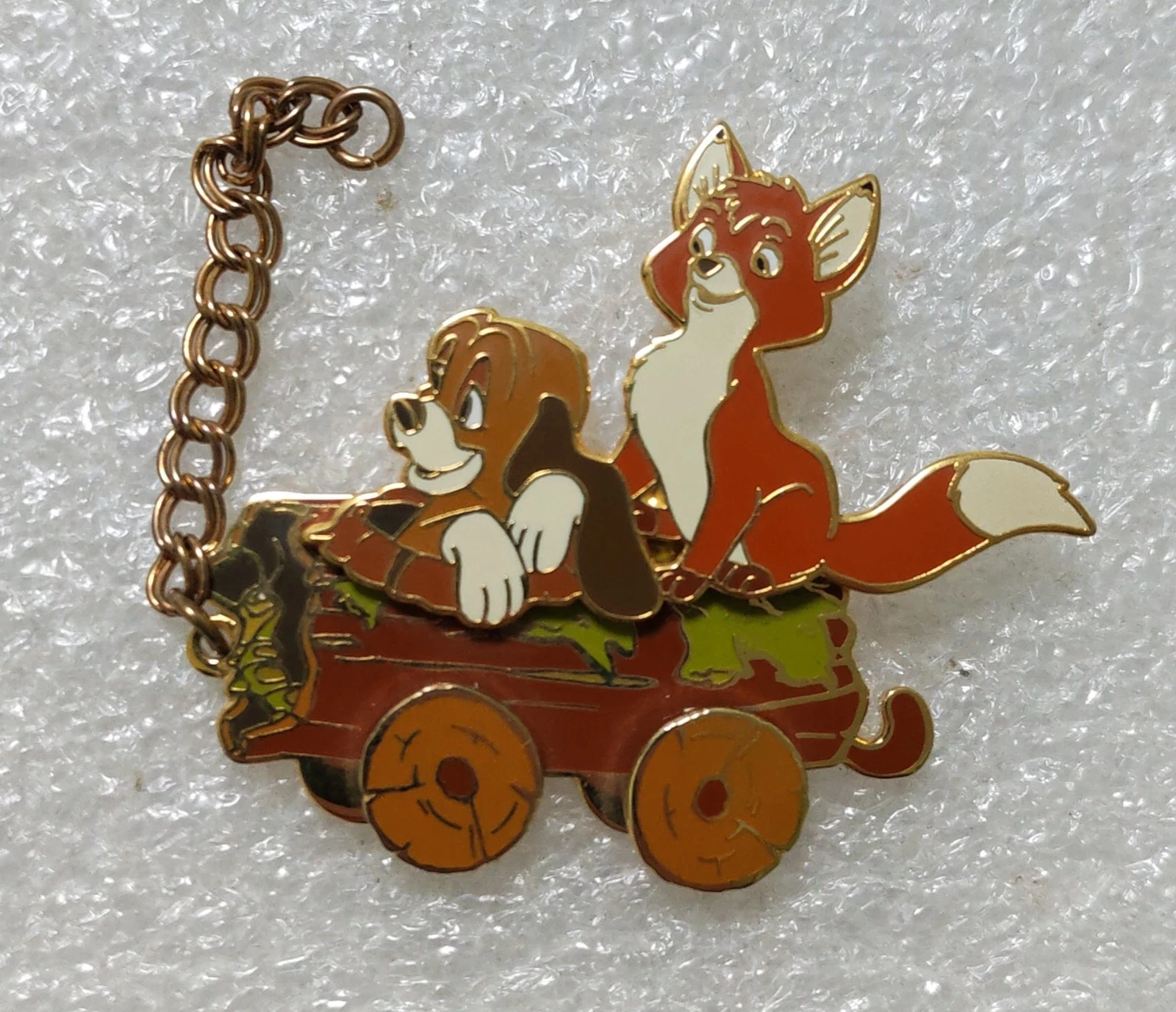 Disney DLP Tod and Copper Train Series Fox and the Hound Pin (Ship From China)