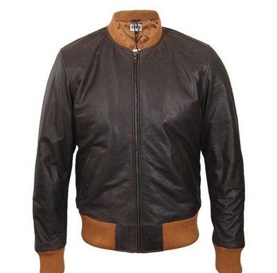 Edwin Leather, tour Bomber Jacket Tokyo, Japan men Size Small