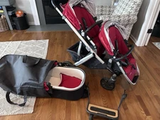 UPPAbaby Vista Double With Bassinet And Piggyback