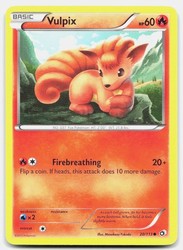 Vulpix 20/113 Legendary Treasures