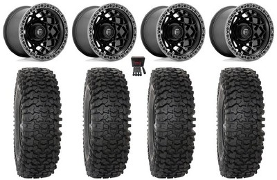 Fuel Unit 15'' Wheels Black 37'' RC500S Sticky Tires Can-Am Defender