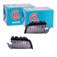 2X ALKAR HALOGEN SCHEINWERFER SATZ LINKS+RECHTS passend f&uuml;r MERCEDES C-KLASSE