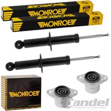 2x MONROE STOSSDÄMPFER+DOMLAGER HINTERACHSE passend für AUDI A6 C5 VW PASSAT B5