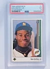 1989 Upper Deck Star Rookie KEN GRIFFEY JR #1 EX PSA 5 Graded Baseball Card