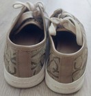 Pre-Owned and Used CALVIN KLEIN Beige Brown Monogram Women’s CK Sneakers Size 7 — photo 7