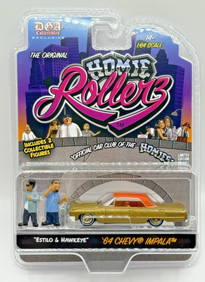 GL 1/64 CHEVY IMPALA 1964 Low Rider Homie Rollerz Series 1 Die