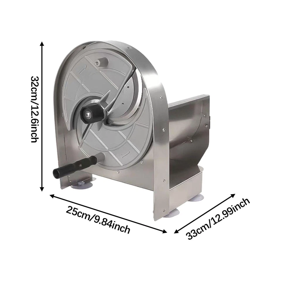 Cortadora manual de frutas herramienta para cortar verduras para papa lima naranja tomate Foto 4 de 4