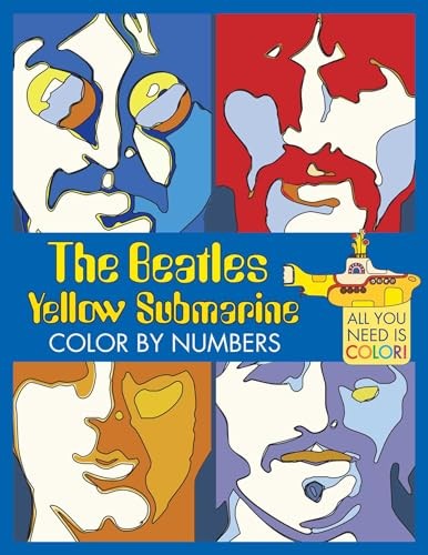 The Beatles Yellow Submarine Color By Numbers Insight Editions - Image 4
