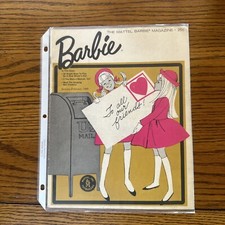 Vintage 1966 Barbie the Mattel Barbie magazine.
