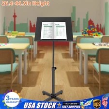 Classic Portable Lectern Podium Stand Height Adjustable Pulpitos Para Iglesias