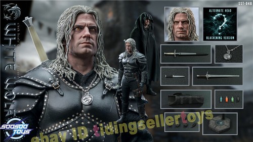 Modellino Soosootoys The Witcher The White Wolf Geralt Henry 1/6 IN MAGAZZINO - Foto 4 di 18