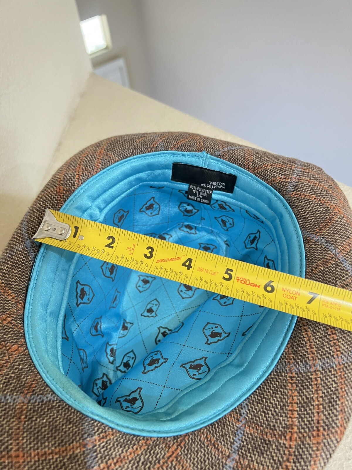 Peter Grimm Fedora Wool Polyester Small/Medium Tw… - image 11