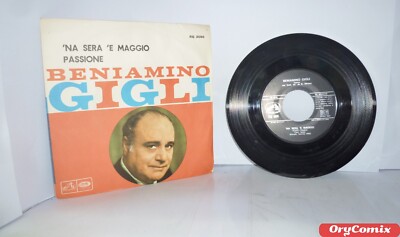 Beniamino Gigli - 'Na Sera 'E Maggio - Vinyl 7'' Inches 45 RPM Excellent