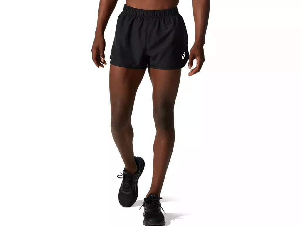 | SHORT Men\'s Shorts eBay Running Asics Shorts 2011C343 Running CORE SPLIT Black