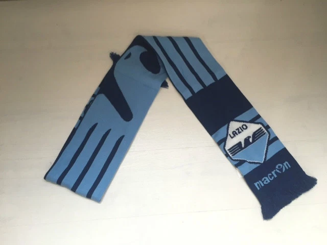 2767 LAZIO MACRON SCIARPA UFFICIALE SCARF AQUILA MENO 9 BANDIERA /30