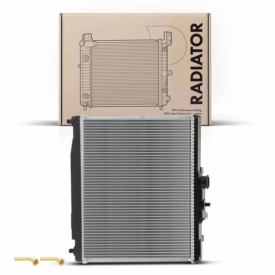 Radiador de aluminio con enfriador de aceite de transmisión para Honda Insight 2000-2006 1,0 L Foto 2 de 4