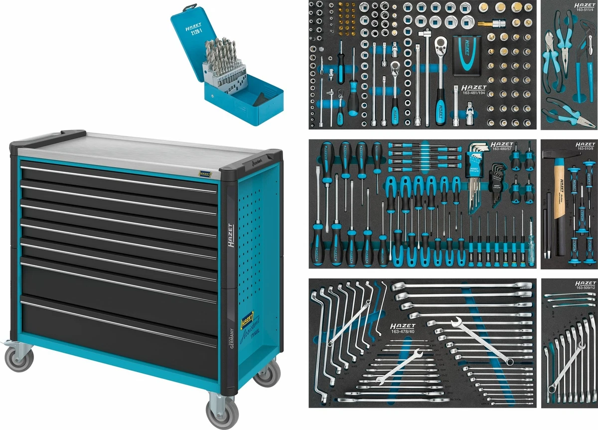HAZET Tool trolley font face