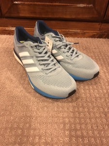 adidas light blue running shoes