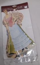 Mamelok Vintage Paper Doll w 3 Outfits Ginger Girl Dresses